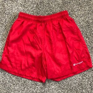 Champion Nylon Shorts (Red)